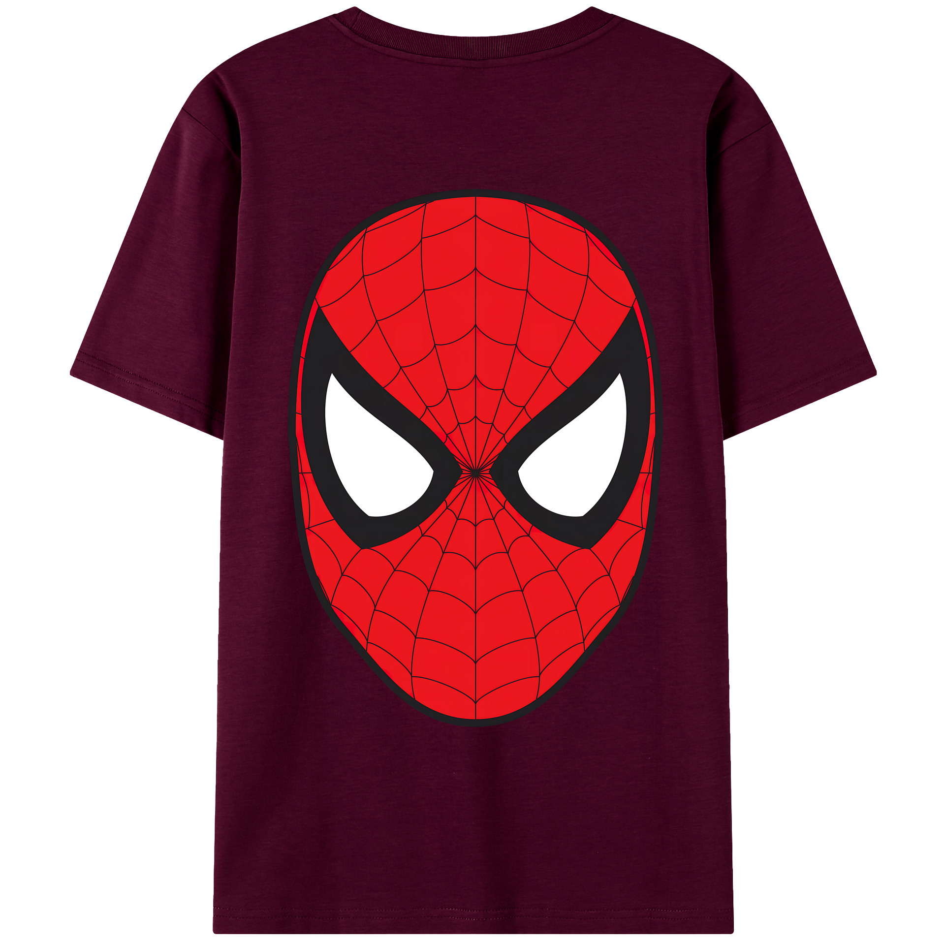 （画像用） Spider Man スパイダーマン レディース半袖Tシャツ(バックプリント)